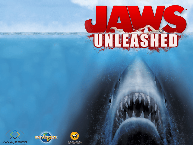 Jaws Unleashed title screen for Xbox